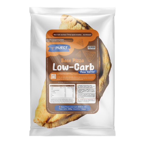 INJECT NUTRITION BASE PIZZA SORRISO KETO e LOW-CARB