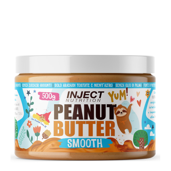 INJECT NUTRITION PEANUT BUTTER DA 500 Gr SMOOTH 