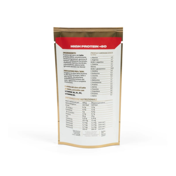 B-POWER BUFFALO WHEY PROTEIN HIGH PROTEIN +80 DA 36G CON STEVIA 