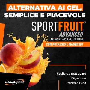ETHICSPORT SPORT FRUIT ADVANCE (BOX DA 16x42g) GUSTO PESCA ARANCIA