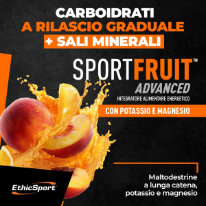 ETHICSPORT SPORT FRUIT ADVANCE (BOX DA 16x42g) GUSTO PESCA ARANCIA