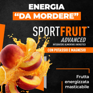 ETHICSPORT SPORT FRUIT ADVANCE (BOX DA 16x42g) GUSTO PESCA ARANCIA