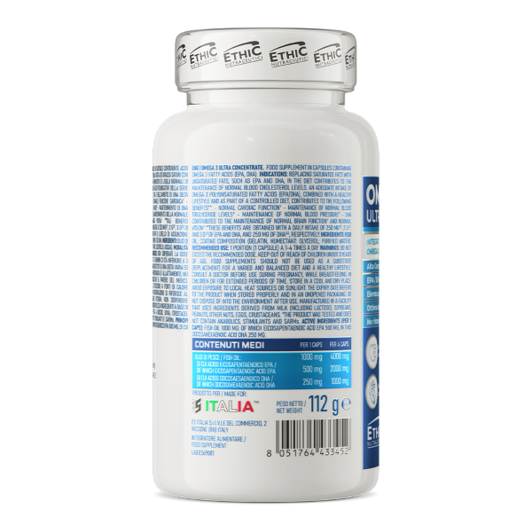ETHICSPORT OMEGA 3 ULTRA CONCENTRATE (EPA:DHA = 50:25)