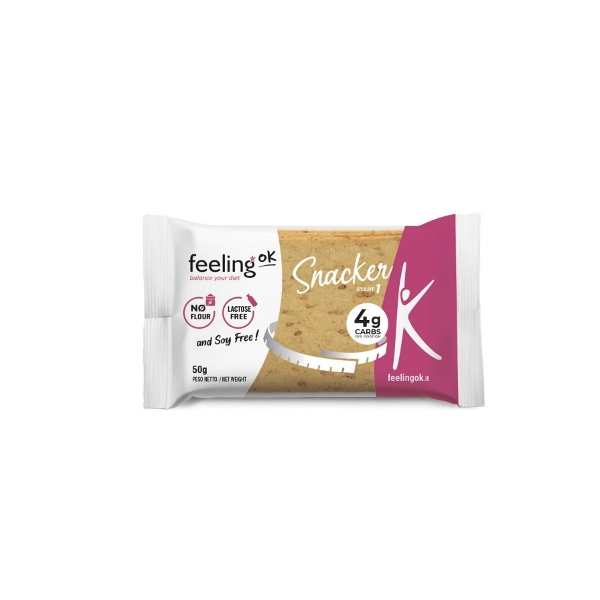 FEELING OK SNACKER (BOX DA 10x50G) GUSTO SESAMO "START 1"