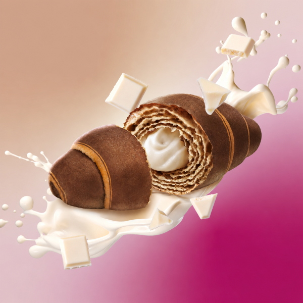 FEELING OK DOUBLE CIOK (BOX DA 30 PEZZI DA 50 Gr) RIPIENO CIOCO BIANCO