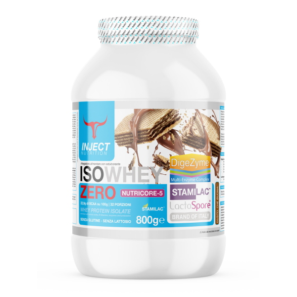 INJECT NUTRITION ISO WHEY ZERO 800 Gr CHE BUONA WAFER