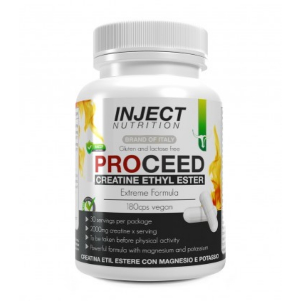 INJECT NUTRITION PROCEED 180 CPS "Creatina Etil-Estere"