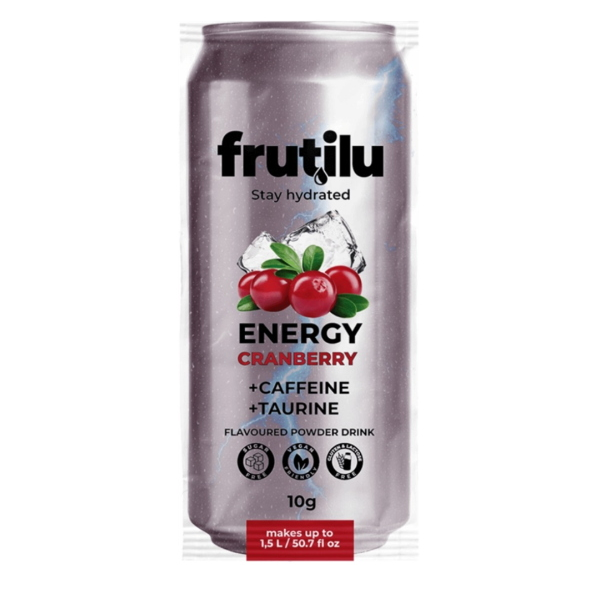 FRUTILU BEVANDA ENERGIZZANTE AL CRANBERRY
