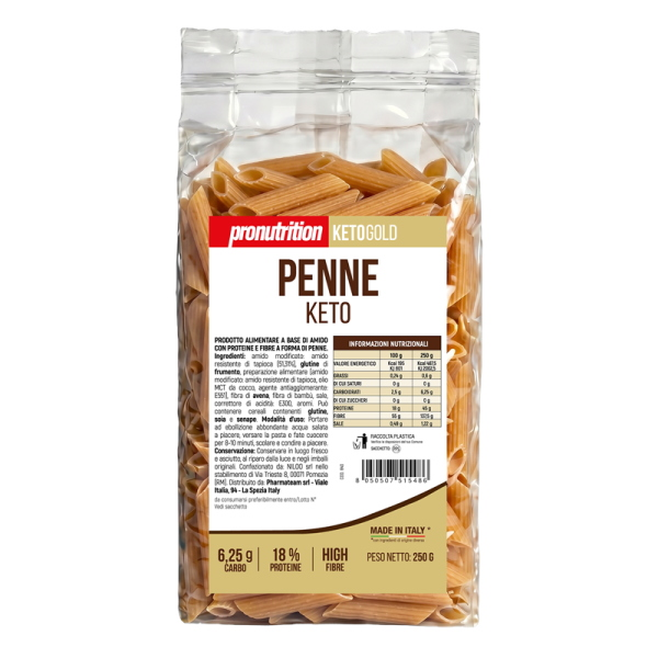 PRONUTRITION PASTA KETO PROTEICA PENNE DA 250 Gr