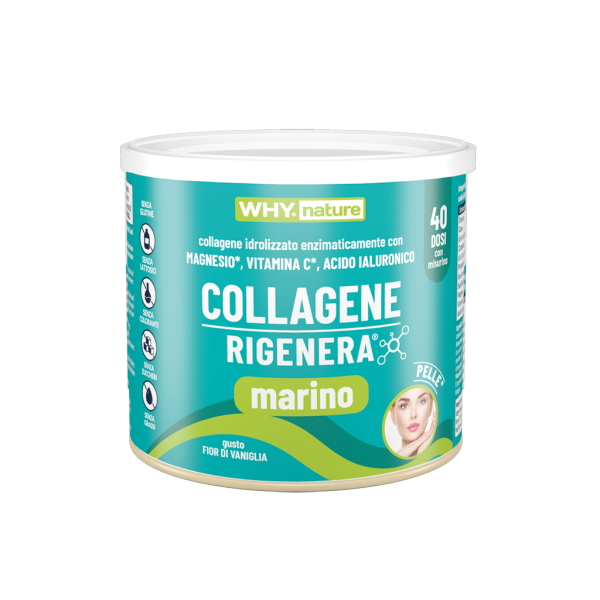 WHYNATURE COLLAGENE RIGENERA MARINO 228g FIOR DI VANIGLIA