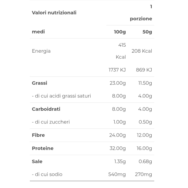 FEELING OK CROSTI +PROTEIN DA 50 Gr OLIVE (BOX DA 10 PEZZI DA 50 Gr)