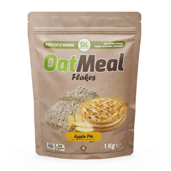 DAILY LIFE OATMEAL FLAKES 1000G TORTA DI MELE