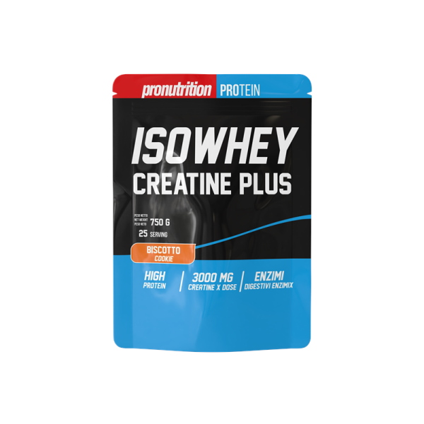 PRONUTRITION ISOWHEY CREATIN PLUS 750g BISCOTTO