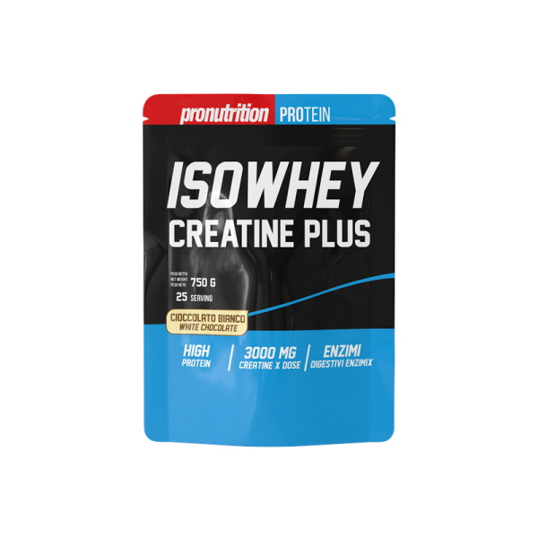 PRONUTRITION ISOWHEY CREATIN PLUS 750g CIOCCOLATO BIANCO