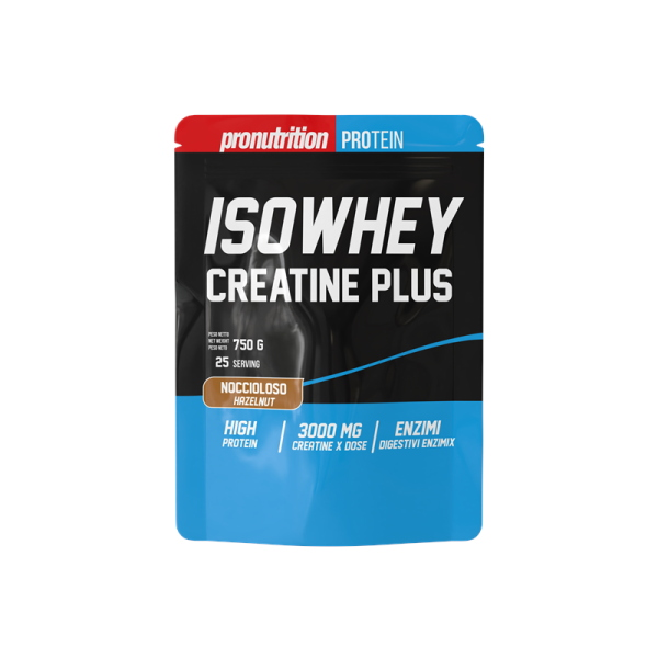 PRONUTRITION ISOWHEY CREATIN PLUS 750g NOCCIOLOSO