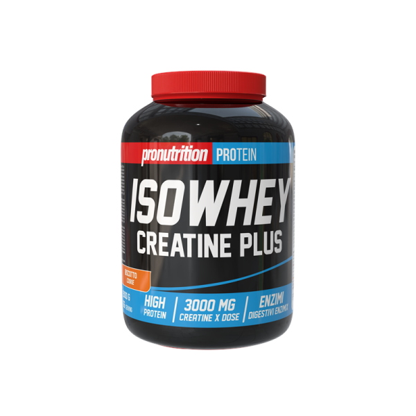 PRONUTRITION ISOWHEY CREATIN PLUS 2KG BISCOTTO