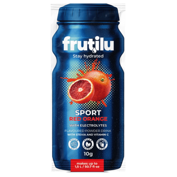 FRUTILU BEVANDA ISTANTANEA SPORT 10 Gr ARANCIA ROSSA 