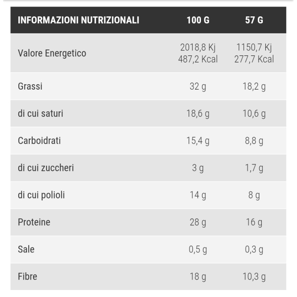 PRONUTRITION SANDWICH KETO BAR (BOX DA 16x57 Gr) ARACHIDI CIOCCOLATO