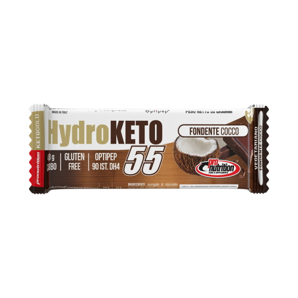 PRONUTRITION HYDROKETO DA 55 Gr FONDENTE COCCO