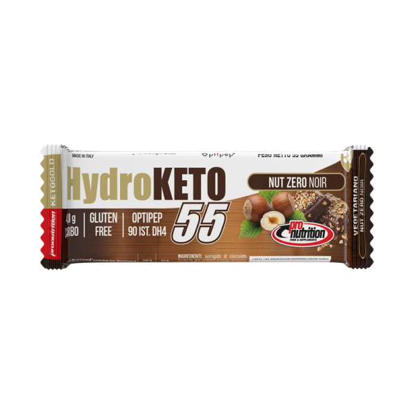 PRONUTRITION HYDROKETO (BOX DA 24x55 Gr) NUT ZERO NOIR