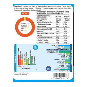 PRONUTRITION ISOLATED WHEY PROTEIN 100%