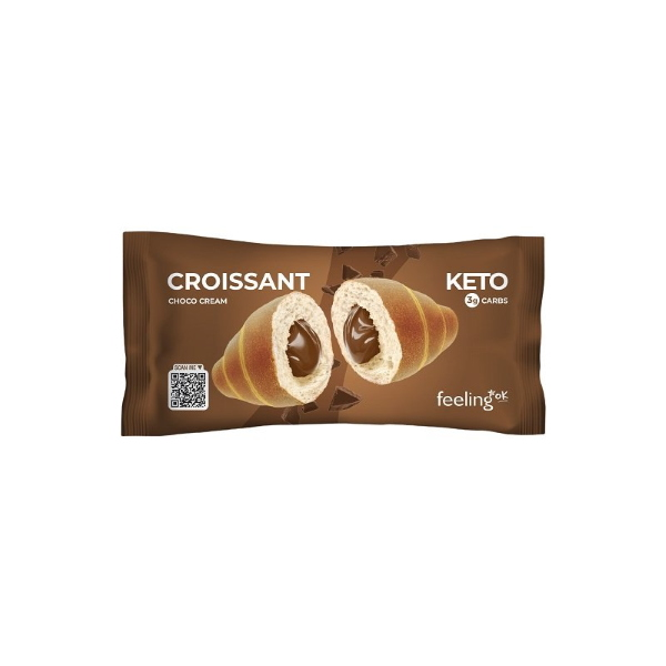 FEELING OK CROISSANT (BOX DA 20x50 Gr) CIOCCOLATO "STAGE 1"
