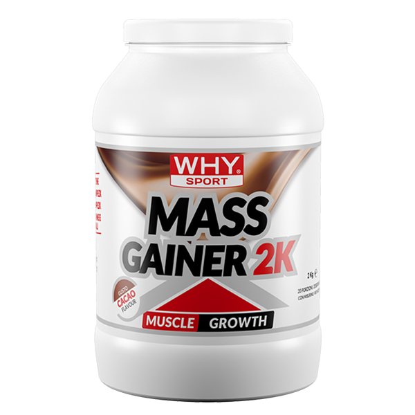 WHYSPORT MASS GAINER 2K 2KG GUSTO CACAO - GAINER SENZA CREATINA
